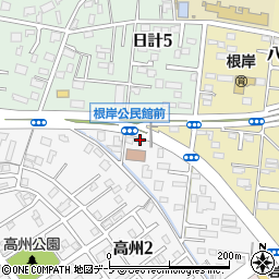 観音林自動車整備工場周辺の地図