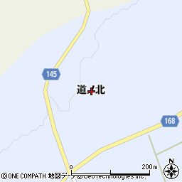 青森県十和田市滝沢道ノ北周辺の地図