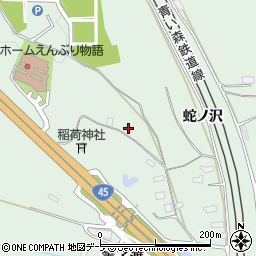 青森県八戸市河原木簀子渡2-17周辺の地図