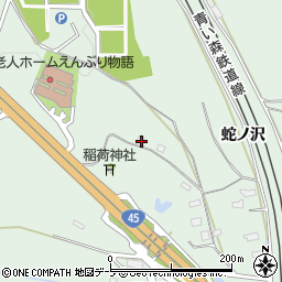 青森県八戸市河原木簀子渡4周辺の地図
