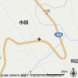 青森県平川市小国浅瀬石山104周辺の地図