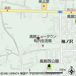 青森県八戸市河原木袖ノ沢24周辺の地図