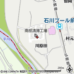青森県弘前市小金崎周辺の地図