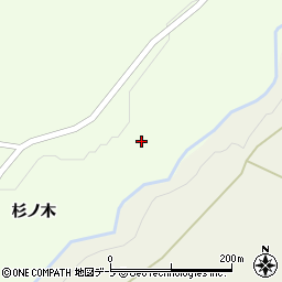 青森県十和田市大不動下明戸周辺の地図