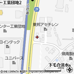 株式会社東酸　八戸営業所周辺の地図
