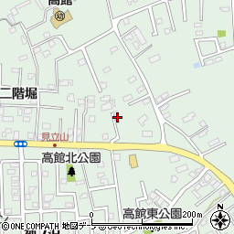 青森県八戸市河原木二階堀9周辺の地図