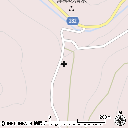 青森県平川市唐竹石倉周辺の地図
