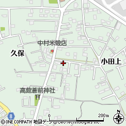 青森県八戸市河原木小田上21周辺の地図