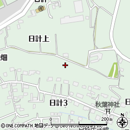 青森県八戸市河原木日計周辺の地図