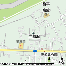 青森県八戸市河原木二階堀2-2周辺の地図