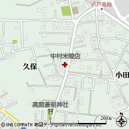 中村米毅店３号倉庫周辺の地図