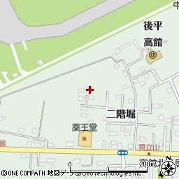 青森県八戸市河原木二階堀2-46周辺の地図