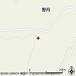 青森県十和田市米田野月14周辺の地図