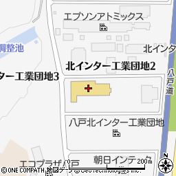 青森日野自動車八戸営業所周辺の地図