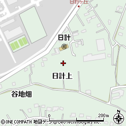 青森県八戸市河原木日計上周辺の地図