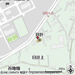 青森県八戸市河原木日計上40周辺の地図