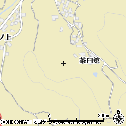 青森県弘前市乳井茶臼舘周辺の地図
