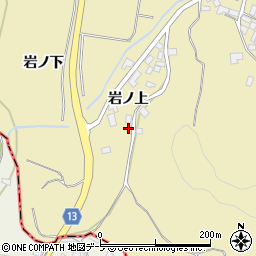 青森県弘前市乳井岩ノ上19周辺の地図