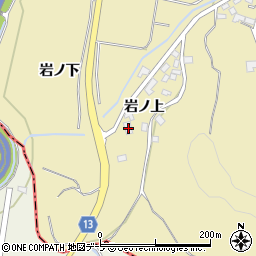 青森県弘前市乳井岩ノ上20周辺の地図