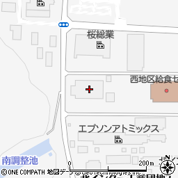 株式会社高速　八戸営業所周辺の地図