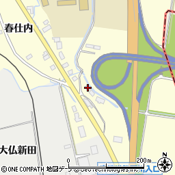 青森県弘前市石川庄司川添37周辺の地図