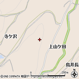 青森県弘前市大沢山下周辺の地図