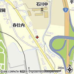 青森県弘前市石川庄司川添5-22周辺の地図
