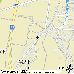 青森県弘前市乳井岩ノ上47周辺の地図