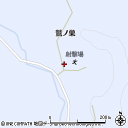 青森県弘前市小栗山鷲ノ巣周辺の地図