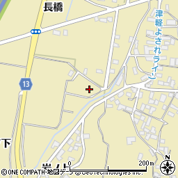 青森県弘前市乳井岩ノ下93周辺の地図