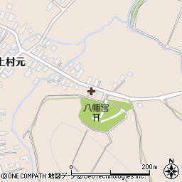 青森県弘前市大沢上村元44周辺の地図