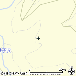 青森県平川市葛川平六村下周辺の地図