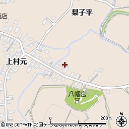 青森県弘前市大沢上村元46周辺の地図