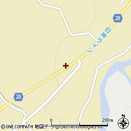 〒036-1415 青森県中津軽郡西目屋村村市の地図