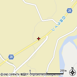 青森県西目屋村（中津軽郡）村市周辺の地図