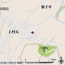 青森県弘前市大沢上村元49周辺の地図