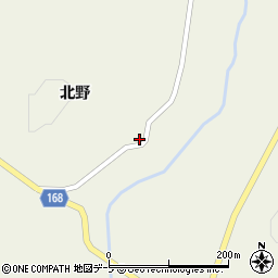 青森県十和田市米田北野2周辺の地図