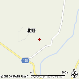 青森県十和田市米田北野3周辺の地図