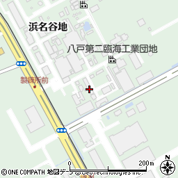 八戸通運株式会社　八戸製錬営業所周辺の地図