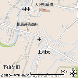 青森県弘前市大沢上村元23周辺の地図