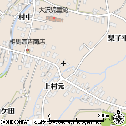 青森県弘前市大沢上村元50周辺の地図