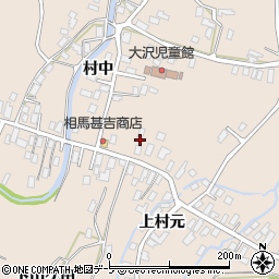 青森県弘前市大沢上村元53周辺の地図