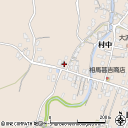 青森県弘前市大沢上村元66周辺の地図