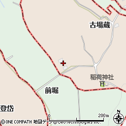 青森県八戸市市川町古場蔵21周辺の地図