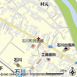 青森県弘前市石川石川周辺の地図