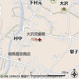 大沢児童館周辺の地図