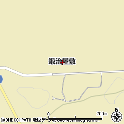 青森県三戸郡五戸町鍜冶屋敷周辺の地図