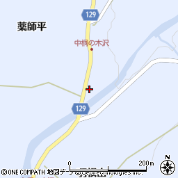 青森県弘前市相馬薬師堂下26周辺の地図