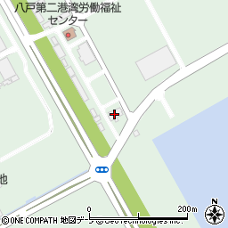 八戸港湾運送株式会社　本社総務・経理・勤労周辺の地図