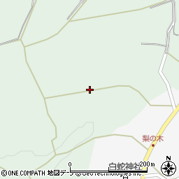 青森県弘前市小沢舘山周辺の地図